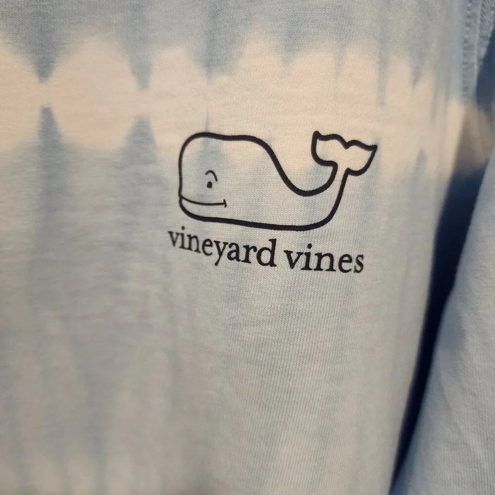 Vineyard Vines Tie Dye Tee, Size L, Like New - Picture 3 of 4
